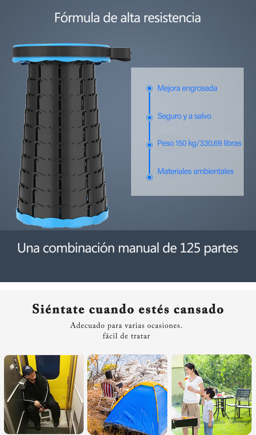 Silla-Torre Plegable