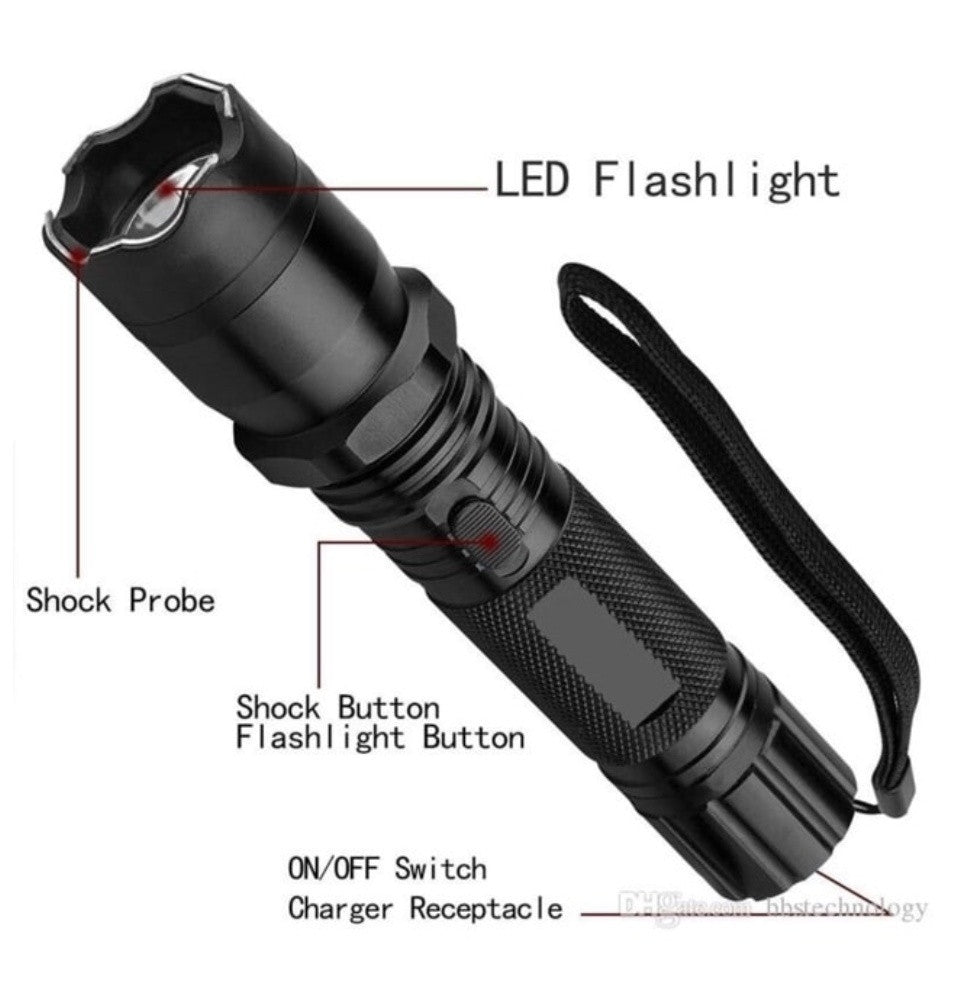 Linterna-Taser 24.000V