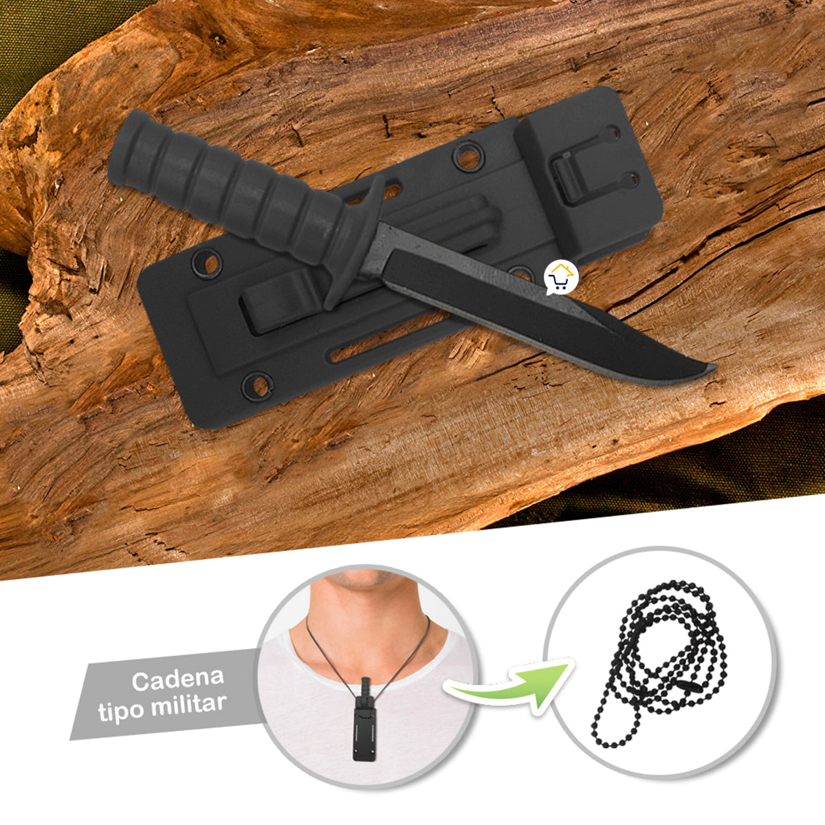 Mini Cuchillo Abrecartas Cadena CD05