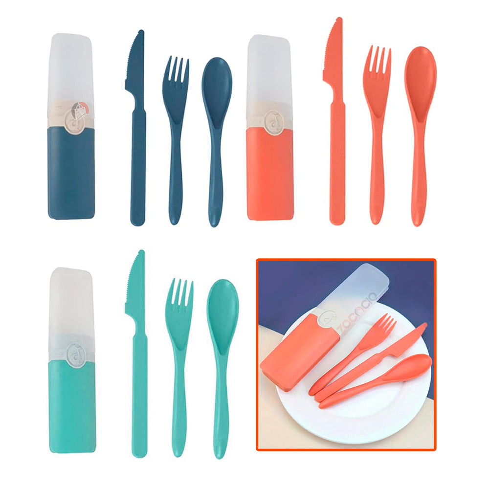 Juego de Cubiertos para Viajeros