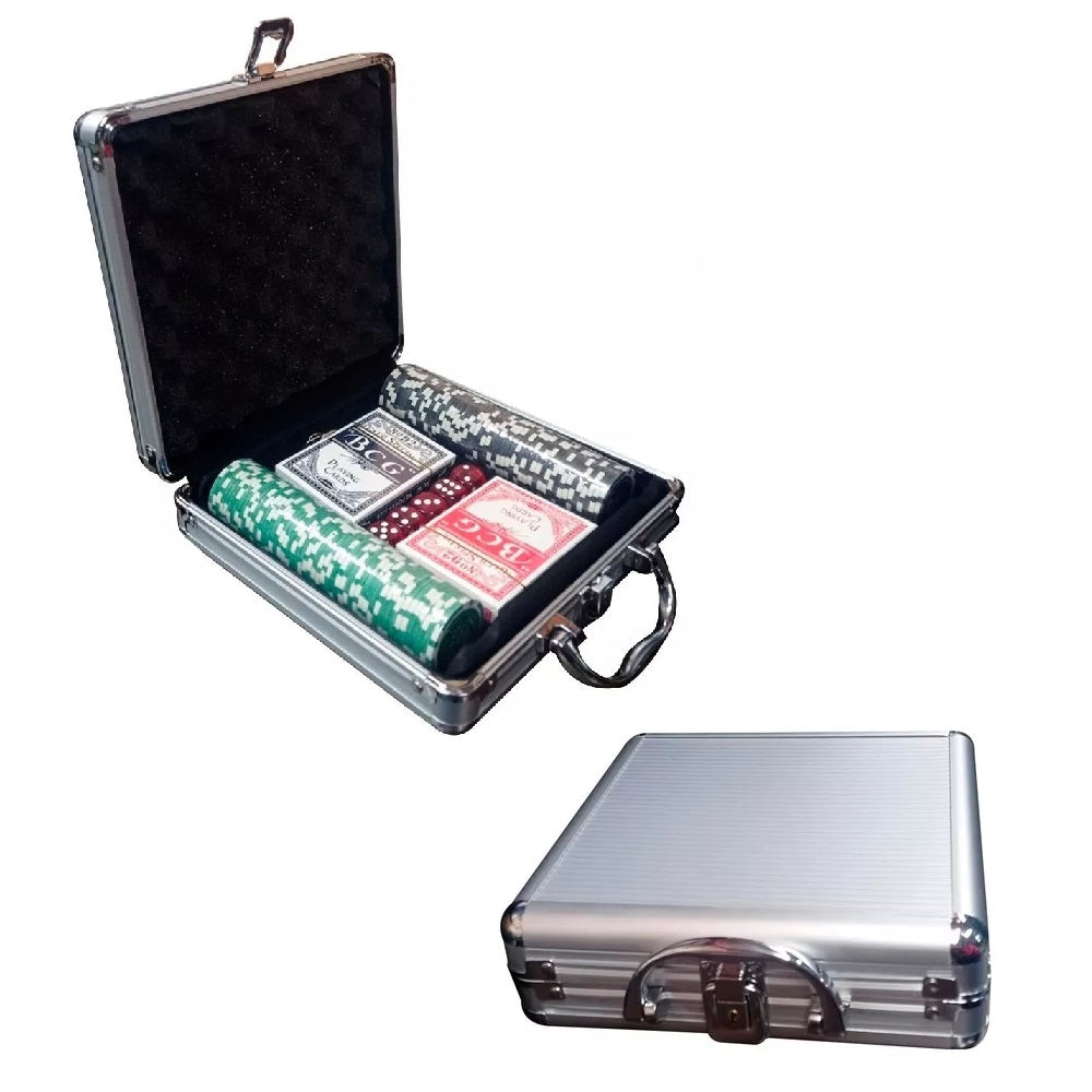 Set de Poker x100 Fichas