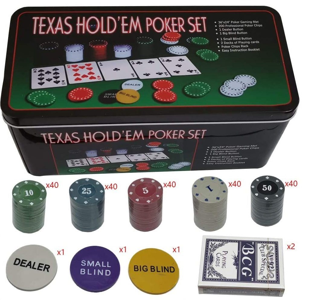 Set de Texas Hold'em Poker