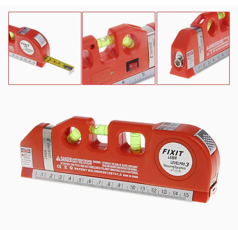 Nivel Multiuso 3 en 1